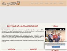 Tablet Screenshot of lafrescura.com